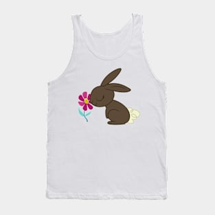 Bunny smelling a flower Tank Top